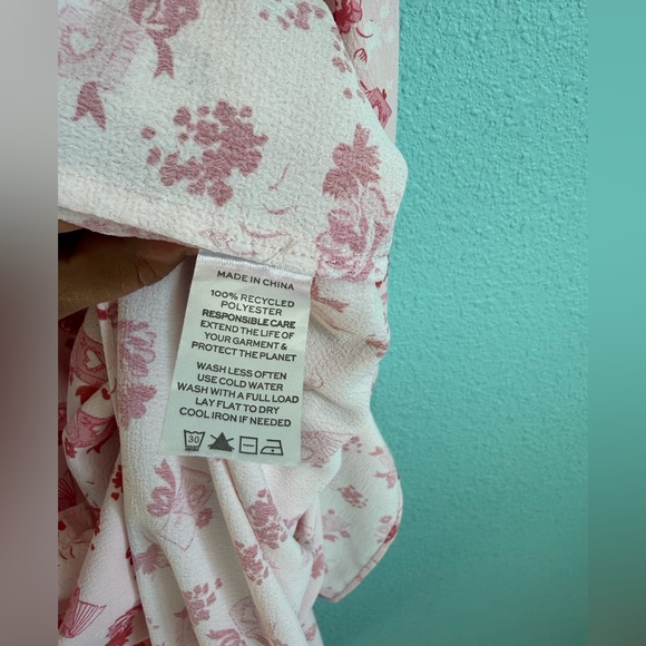 ✨NWOT Hill House The Crepe Ellie Nap Dress, Love Letters - Picture 7 of 7